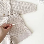 Bubu Knitted Cardigan and Pants Set