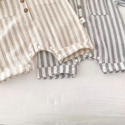 Bubu Striped Polo Suit