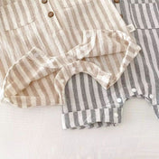 Bubu Striped Polo Suit