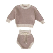 Bubu Soft Knitted Sweater Terno Set