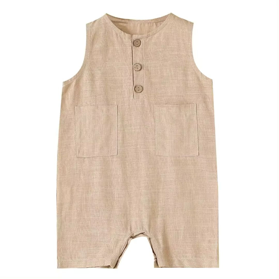 Bubu Buttoned Summer Romper