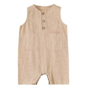 Bubu Buttoned Summer Romper