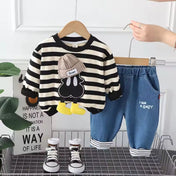 Bubu Baby 2in1 Stripe Pullover & Pants Set