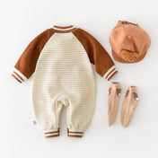 Bubu Infant Bear Stripe Body Suit