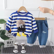 Bubu Baby 2in1 Stripe Pullover & Pants Set