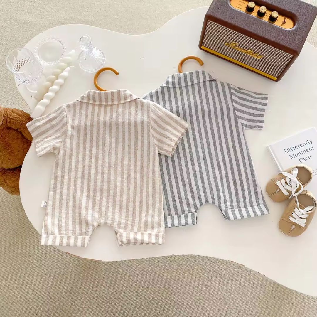 Bubu Striped Polo Suit