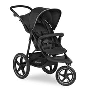 Runner 2 Compact Foldable Tricycle Jogger Stroller Pushchair, Black