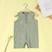 Bubu Buttoned Summer Romper