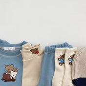 Bubu 2in1 Cute Bear Pullover and Pants