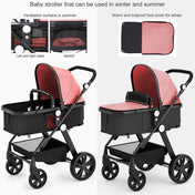 Foldable Baby Stroller for 0-36 Months Newborn Babies, Pink