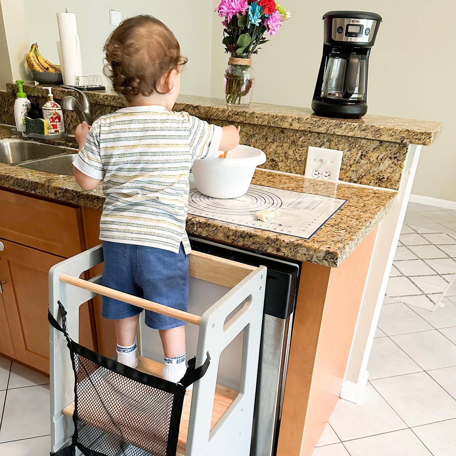 Bubu Toddler Kitchen Stools Helper