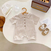 Bubu Striped Polo Suit