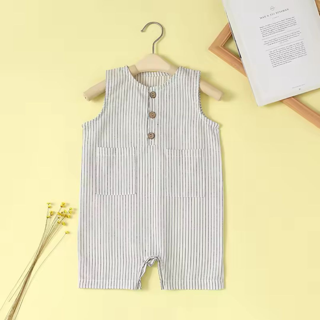 Bubu Buttoned Summer Romper