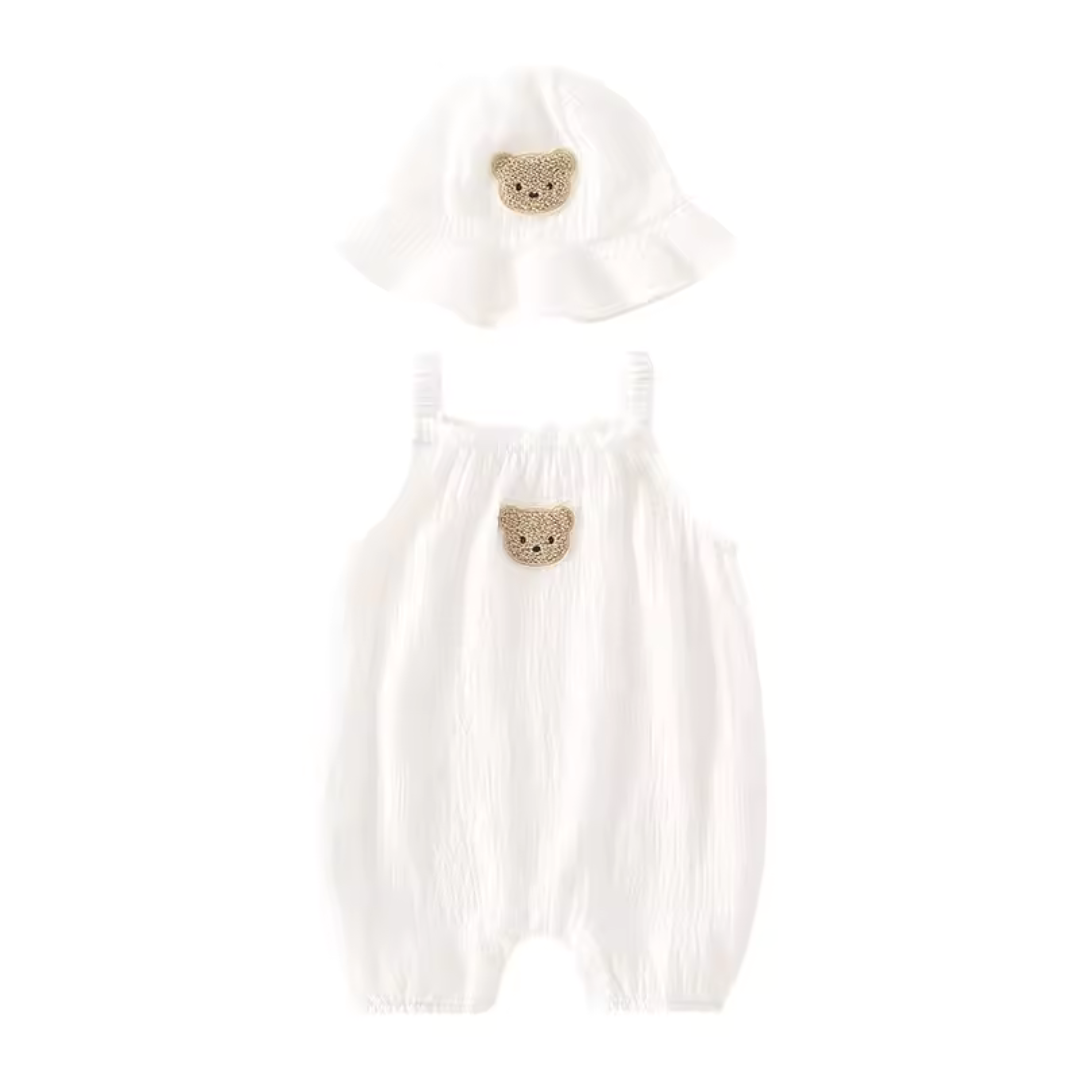 Bubu 2in1 Sleeveless Romper with Hat