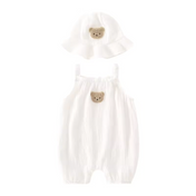 Bubu 2in1 Sleeveless Romper with Hat