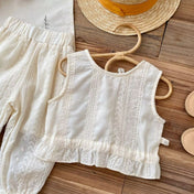 Bubu Summer Girl Top and Pants Set