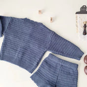 Bubu Knitted Cardigan and Pants Set