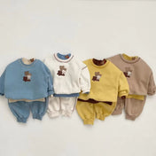 Bubu 2in1 Cute Bear Pullover and Pants