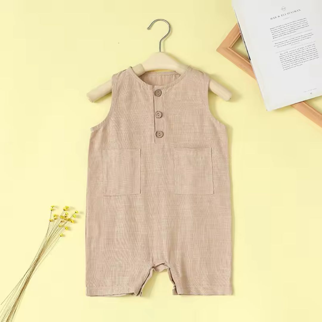 Bubu Buttoned Summer Romper