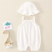 Bubu 2in1 Sleeveless Romper with Hat