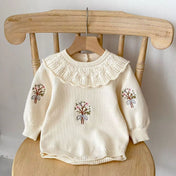 Bubu Baby Long Sleeve Knitted Romper