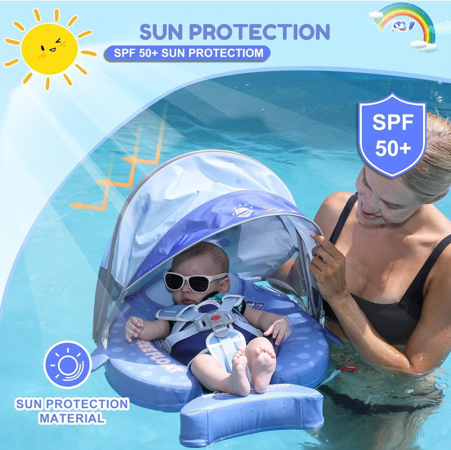 AquaBounce™ 3-in-1 Baby Float