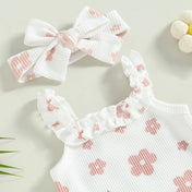 Baby Girls Summer Floral Print Set