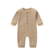 Bubu Buttoned Baby Romper Jumpsuit