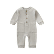 Bubu Buttoned Baby Romper Jumpsuit