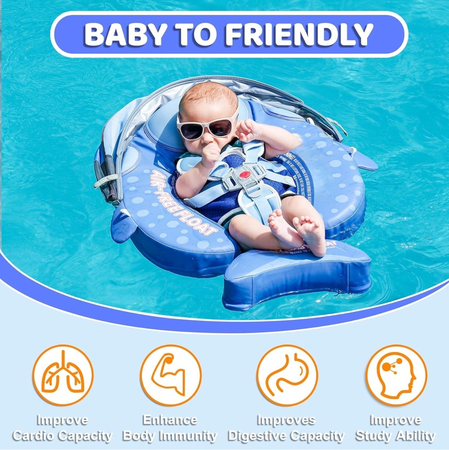 AquaBounce™ 3-in-1 Baby Float