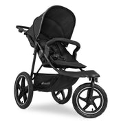 Runner 2 Compact Foldable Tricycle Jogger Stroller Pushchair, Black