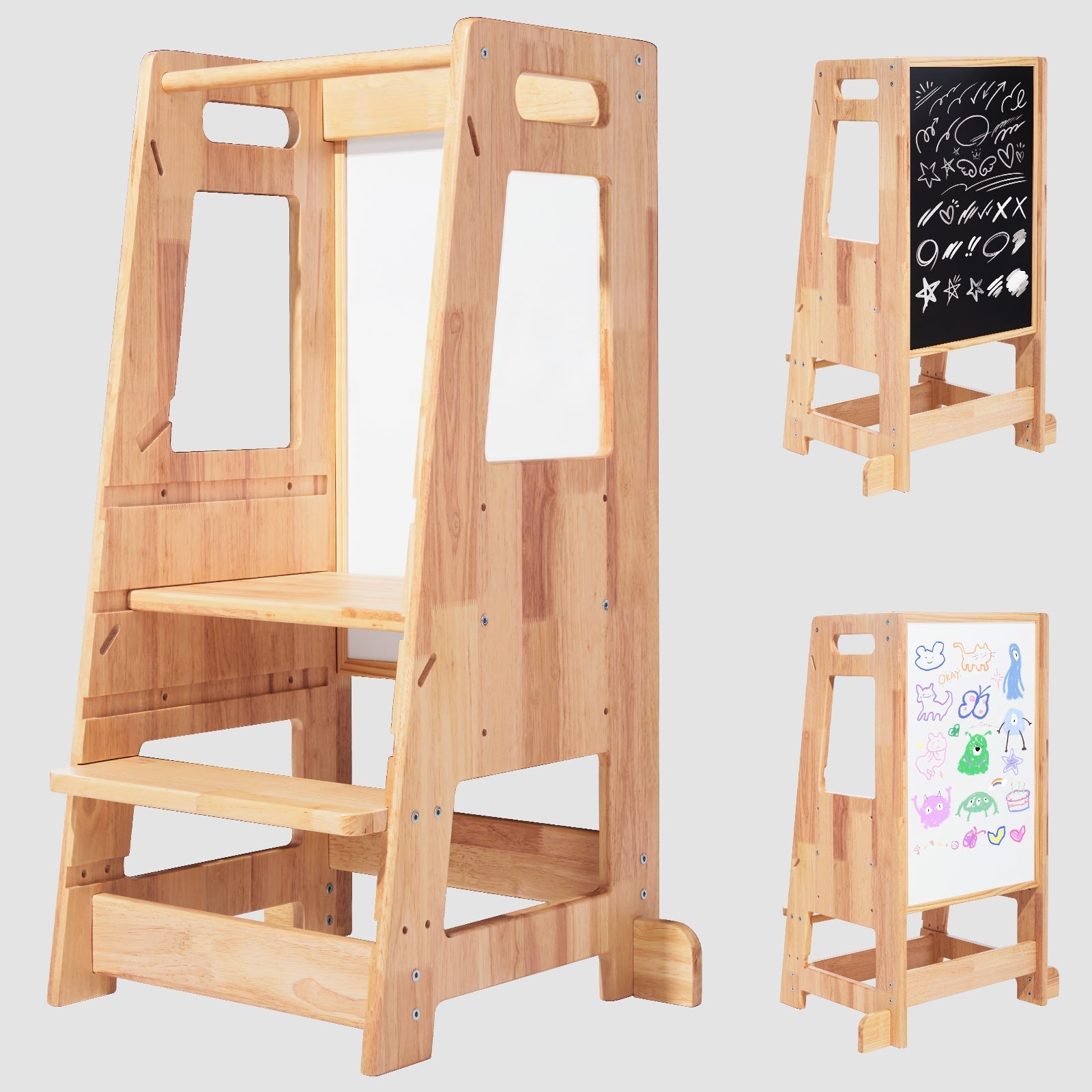 Bubu Toddler Kitchen Stools Helper