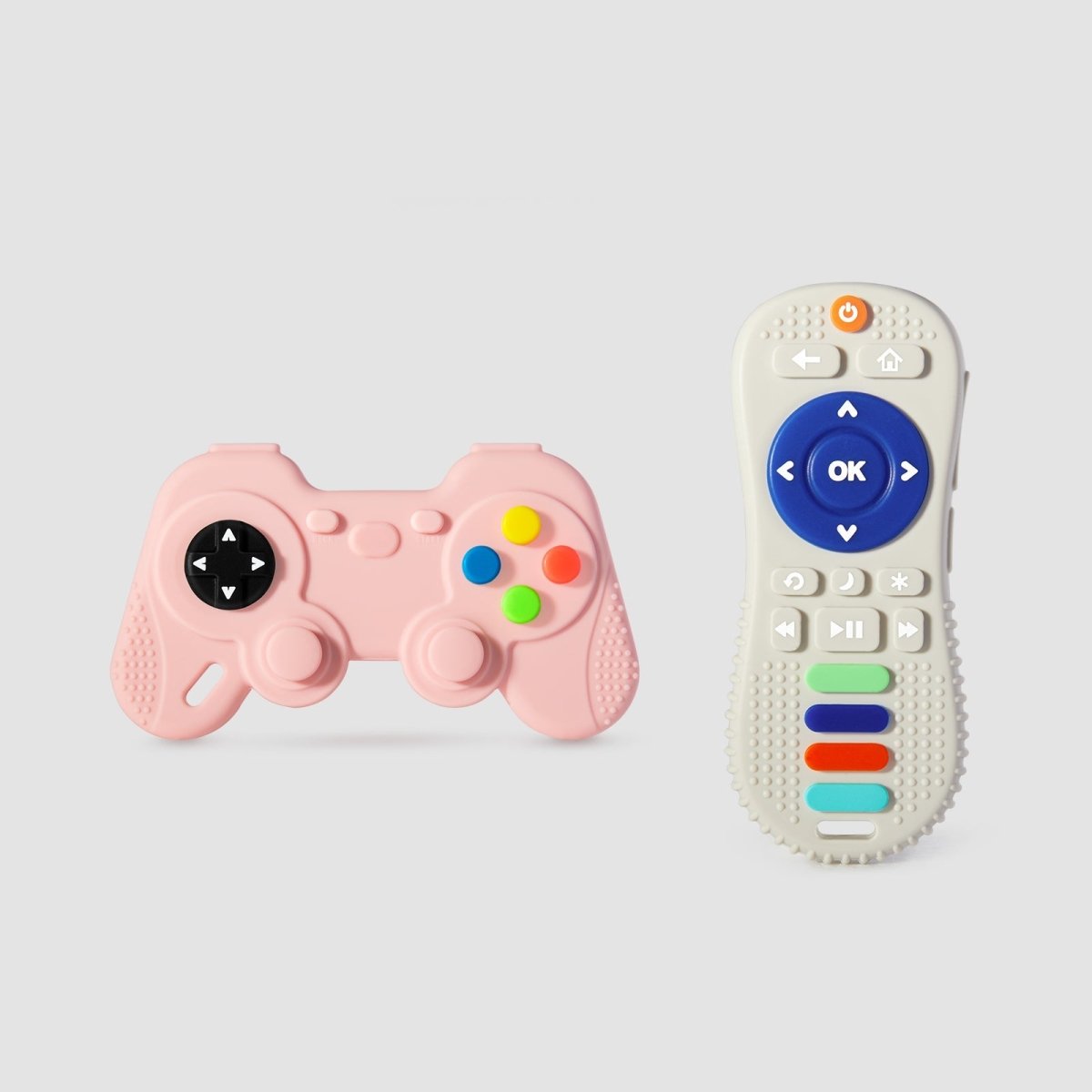 Bubu Baby Gamepad & Remote control Teething with Food-Grade Silicone