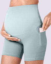 Maternity & Postpartum Biker Shorts - Bubula AUS