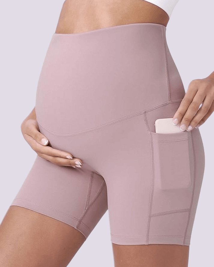 Maternity & Postpartum Biker Shorts - Bubula AUS