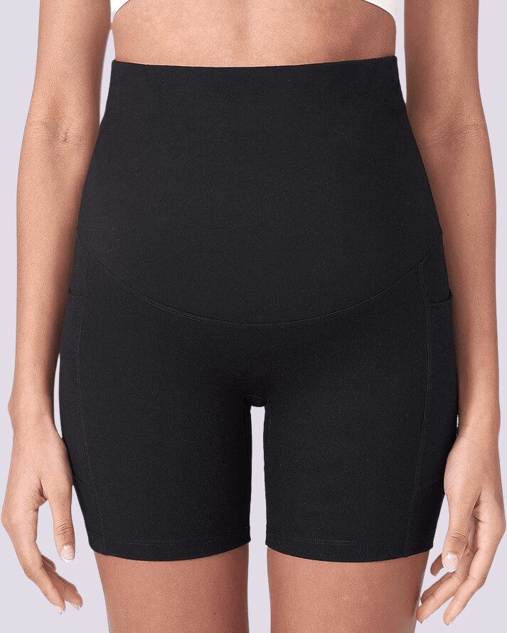 Maternity & Postpartum Biker Shorts - Bubula AUS