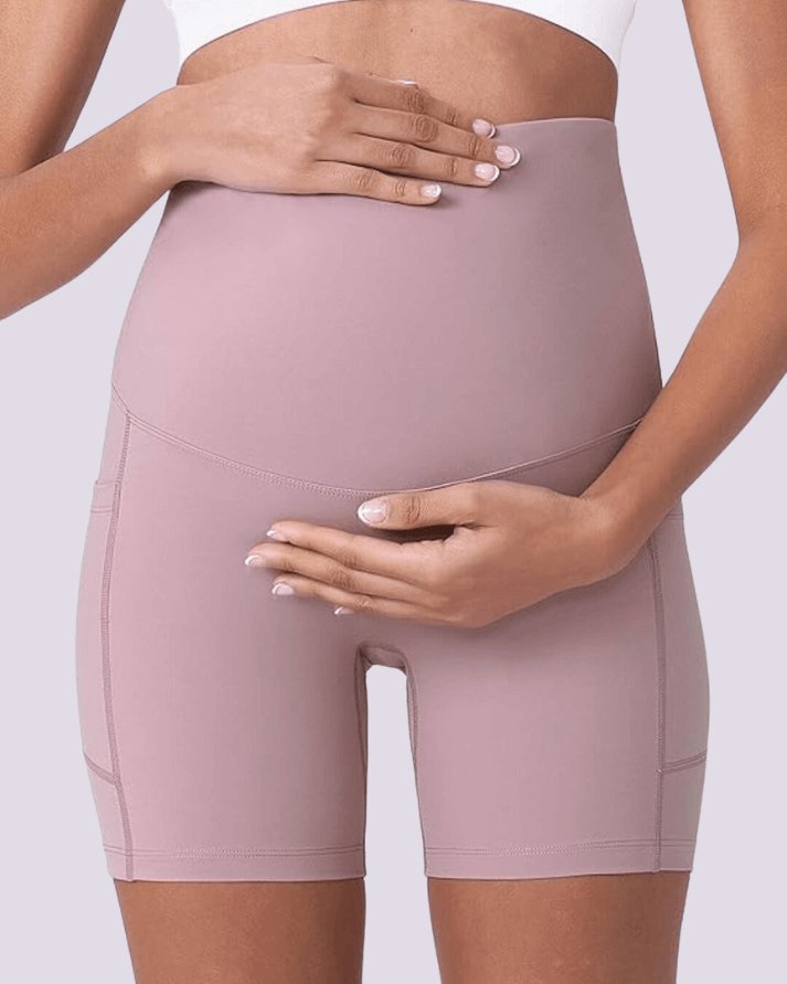 Maternity & Postpartum Biker Shorts - Bubula AUS