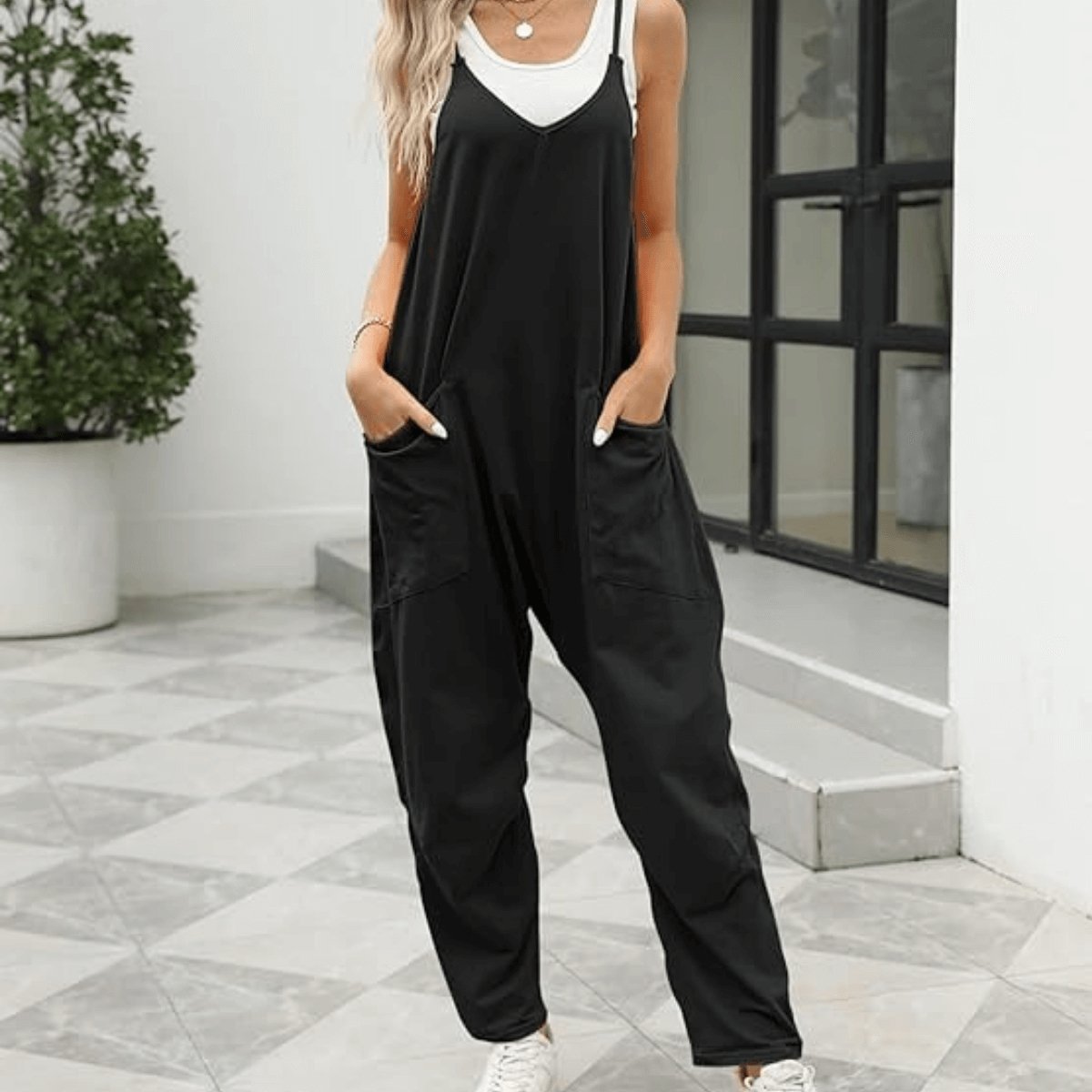 Oversized Jumpsuit - Maternity & Postpartum - Bubula AUS