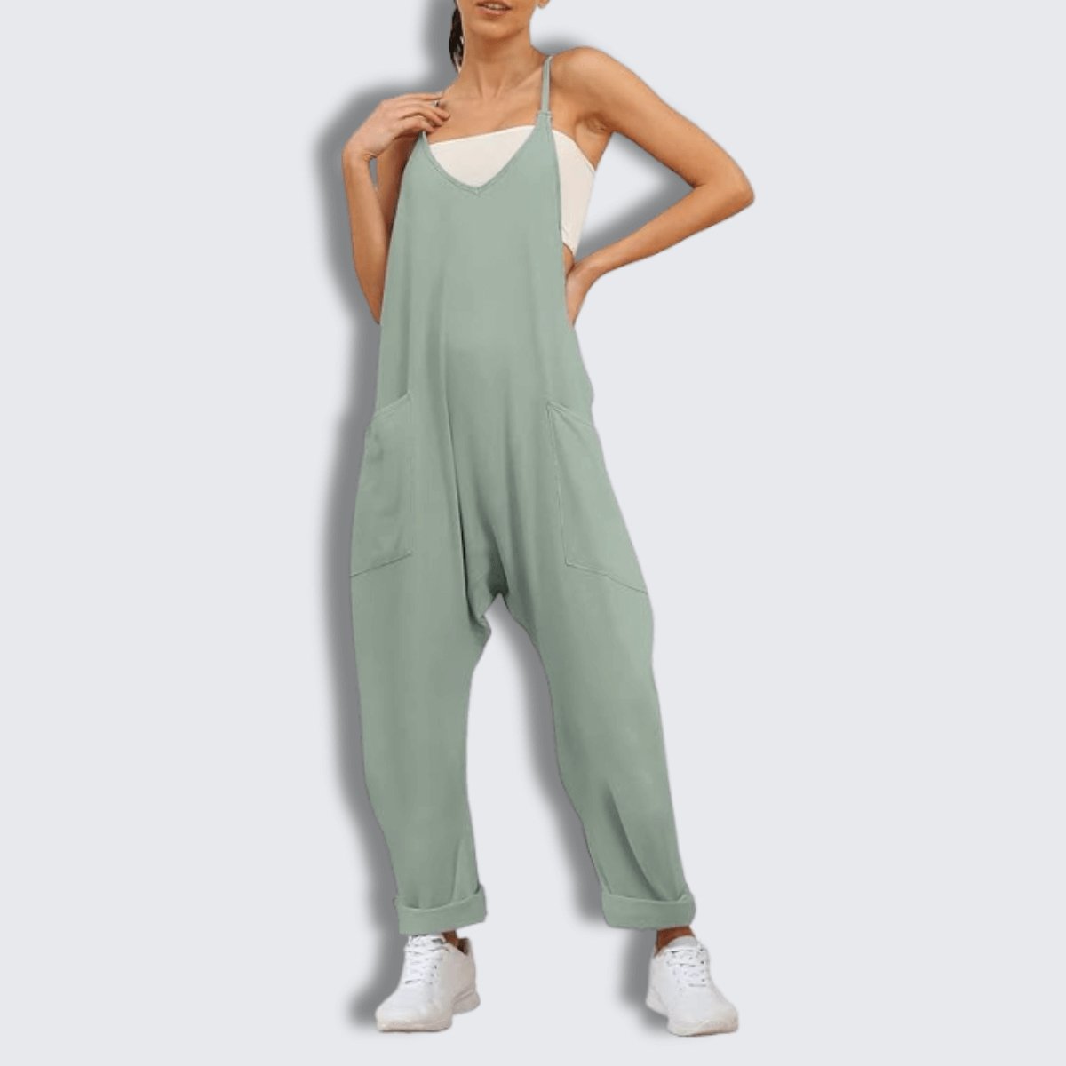 Oversized Jumpsuit - Maternity & Postpartum - Bubula AUS