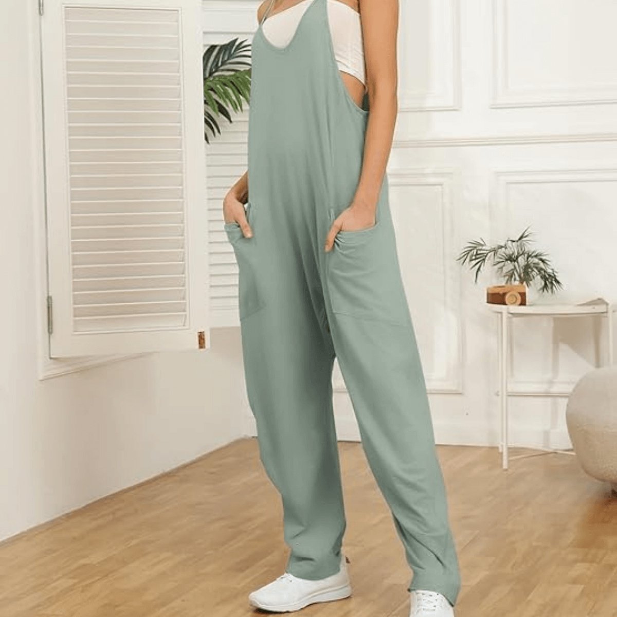 Oversized Jumpsuit - Maternity & Postpartum - Bubula AUS