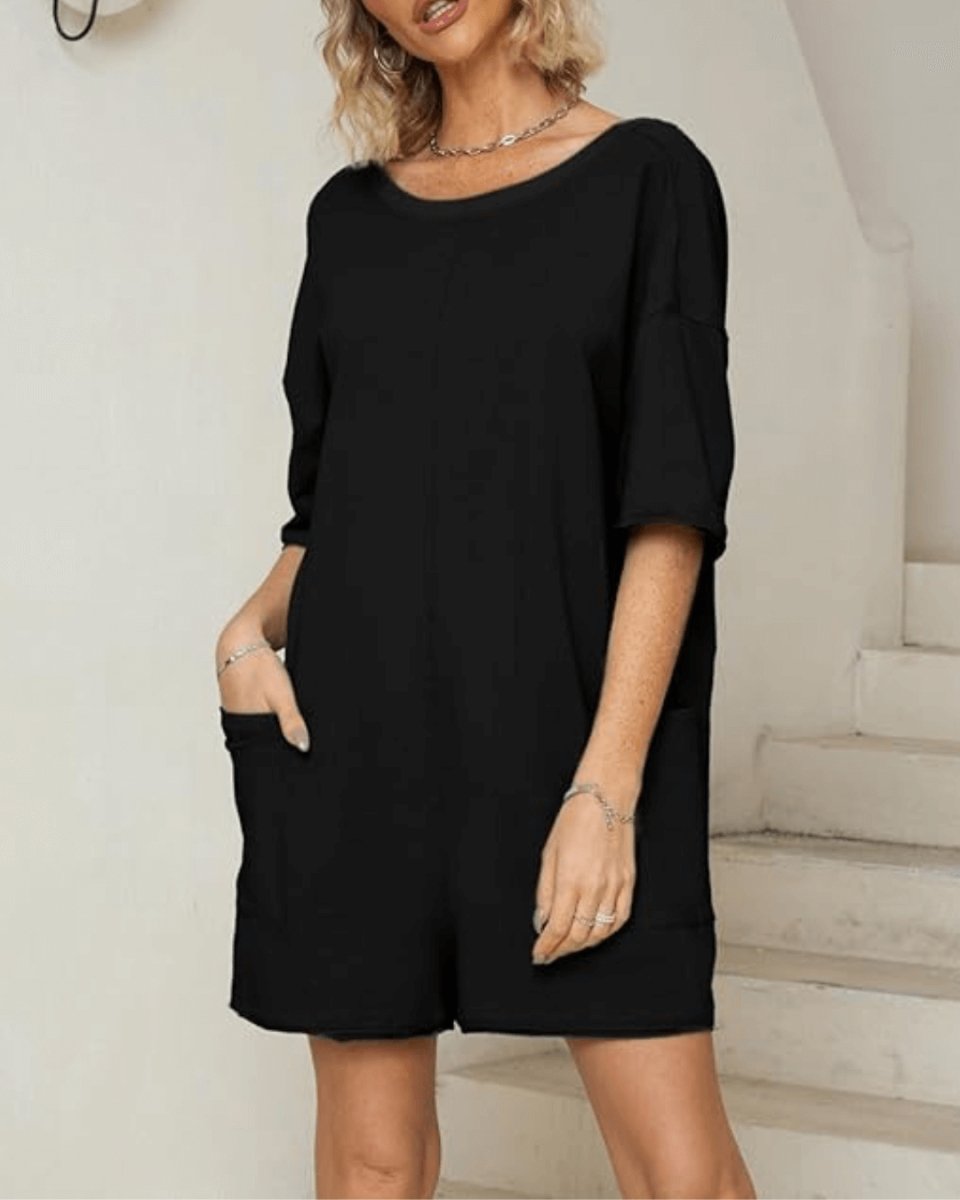 Oversized Romper - Maternity & Postpartum - Bubula AUS