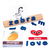 Wooden Alphabet Learning Toy